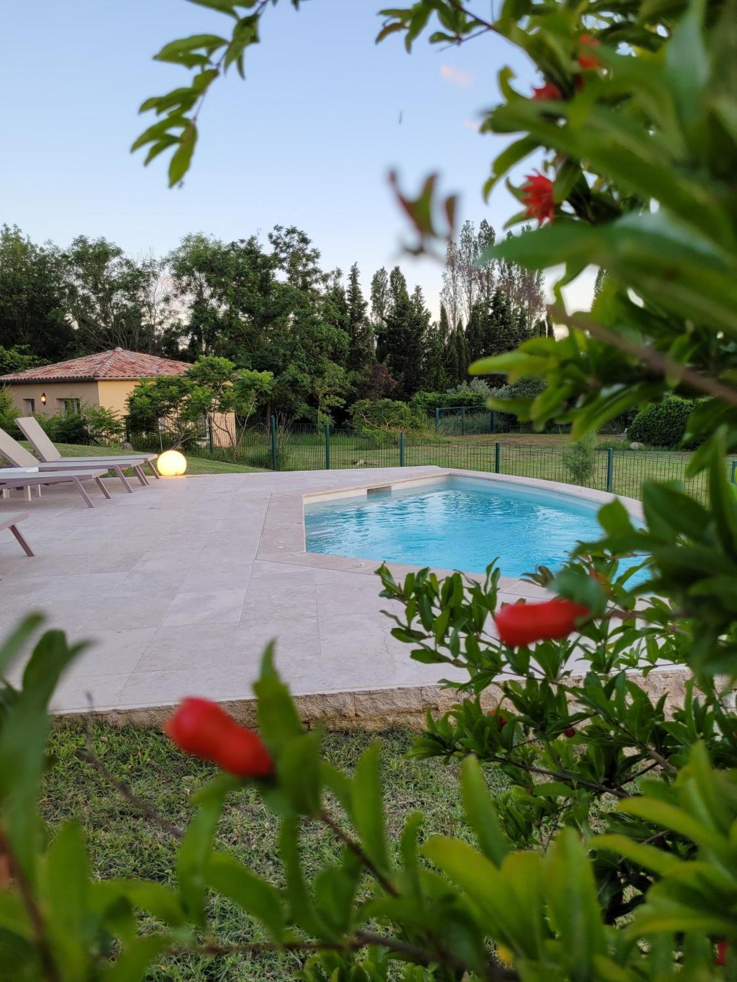 Hotel La Bastide D'Iris Vagnas Exterior foto