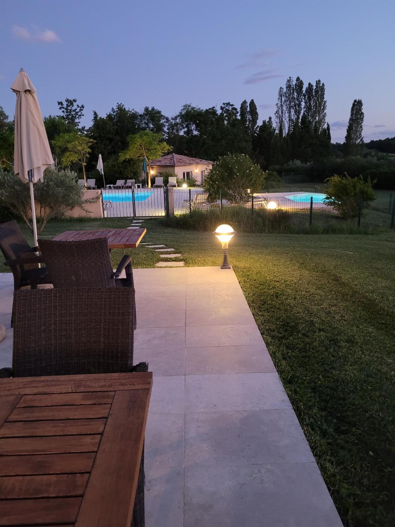 Hotel La Bastide D'Iris Vagnas Exterior foto
