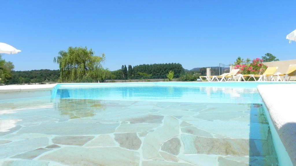 Hotel La Bastide D'Iris Vagnas Exterior foto